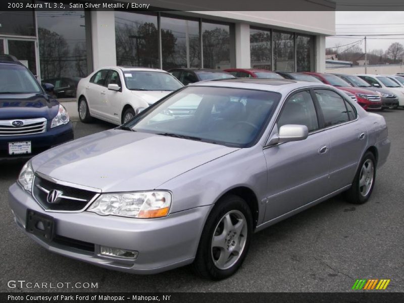 Satin Silver Metallic / Ebony 2003 Acura TL 3.2