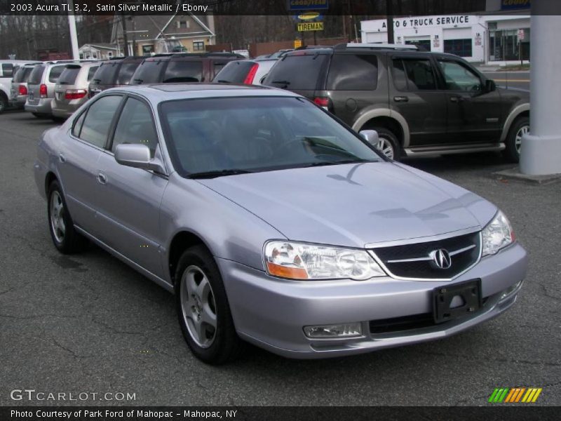 Satin Silver Metallic / Ebony 2003 Acura TL 3.2