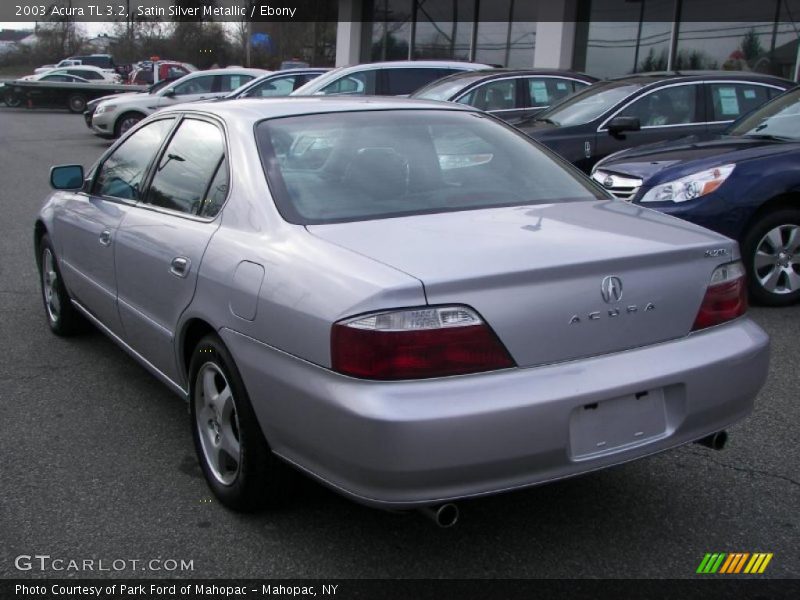 Satin Silver Metallic / Ebony 2003 Acura TL 3.2
