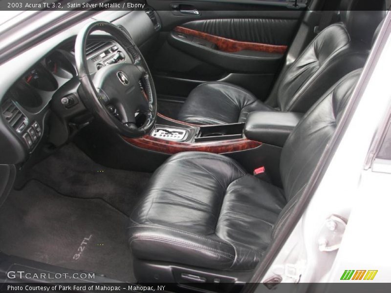 Satin Silver Metallic / Ebony 2003 Acura TL 3.2