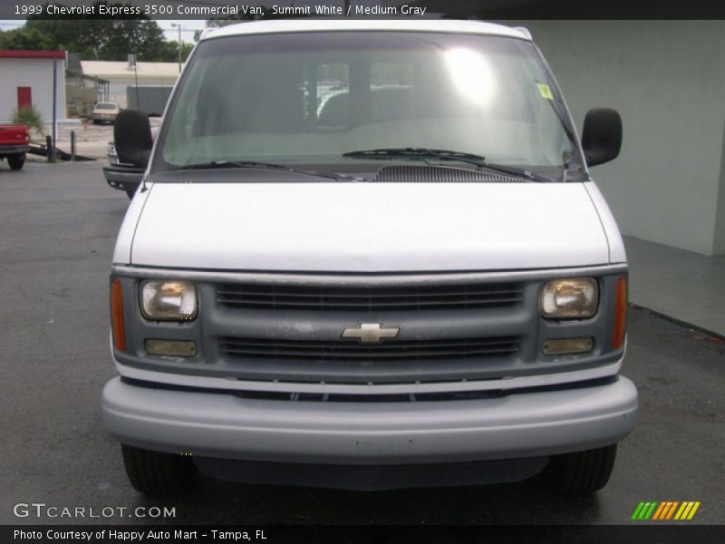 Summit White / Medium Gray 1999 Chevrolet Express 3500 Commercial Van