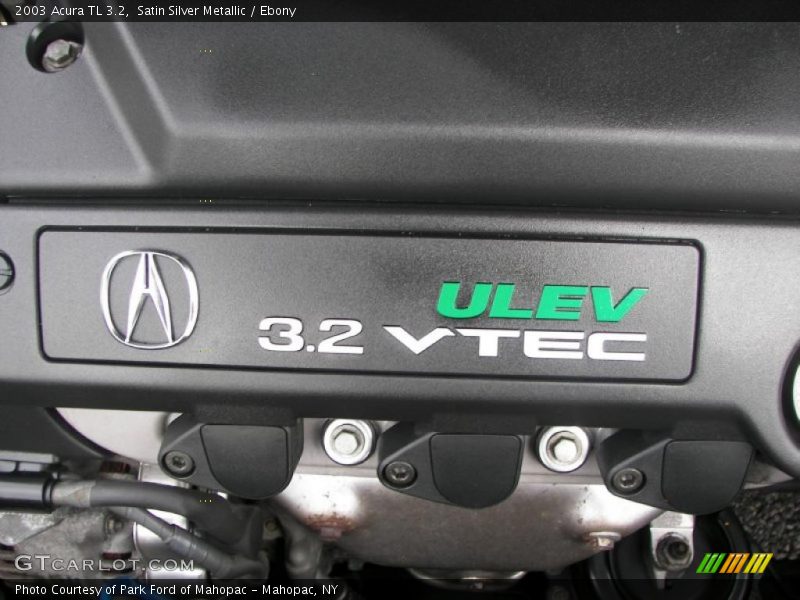 Satin Silver Metallic / Ebony 2003 Acura TL 3.2