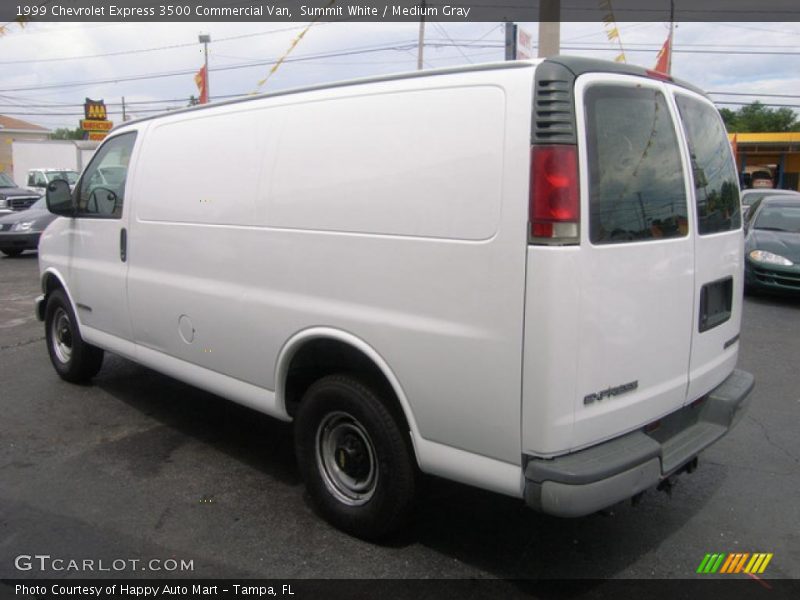 Summit White / Medium Gray 1999 Chevrolet Express 3500 Commercial Van