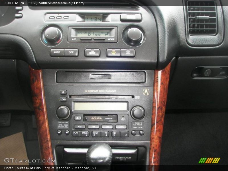Satin Silver Metallic / Ebony 2003 Acura TL 3.2