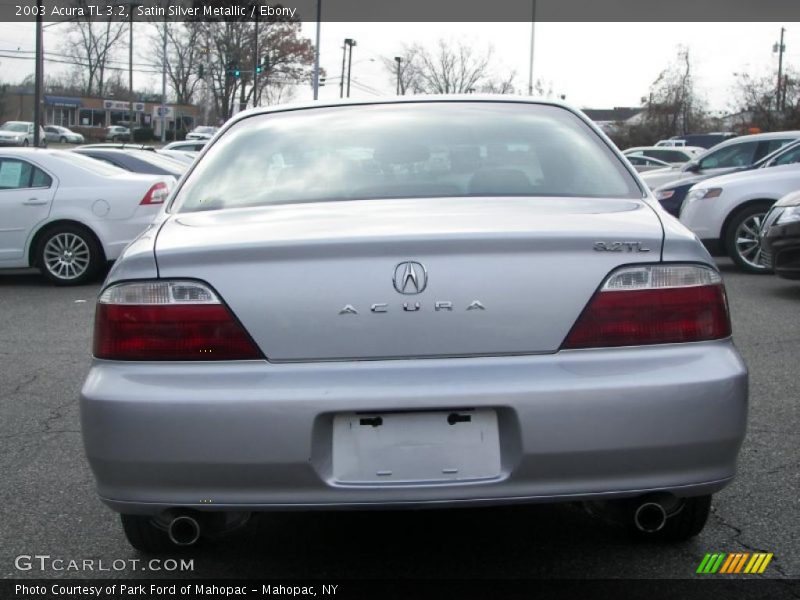 Satin Silver Metallic / Ebony 2003 Acura TL 3.2