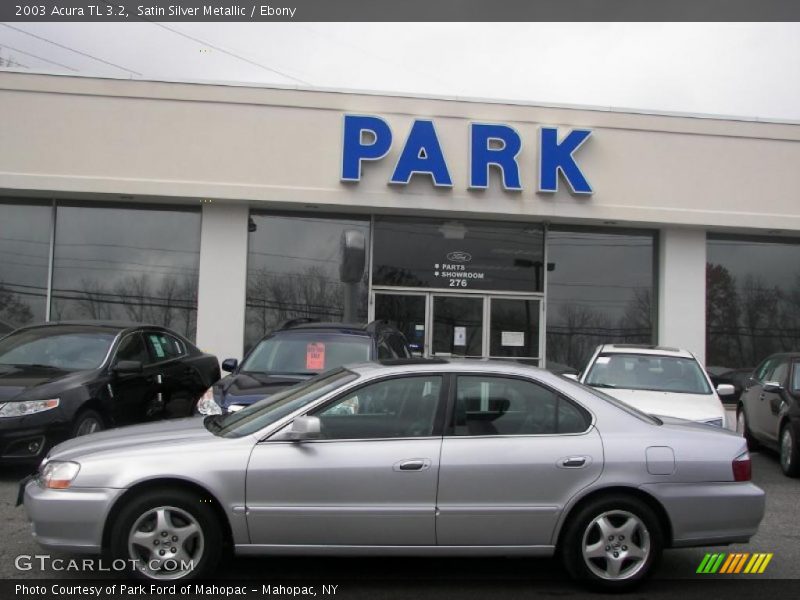 Satin Silver Metallic / Ebony 2003 Acura TL 3.2
