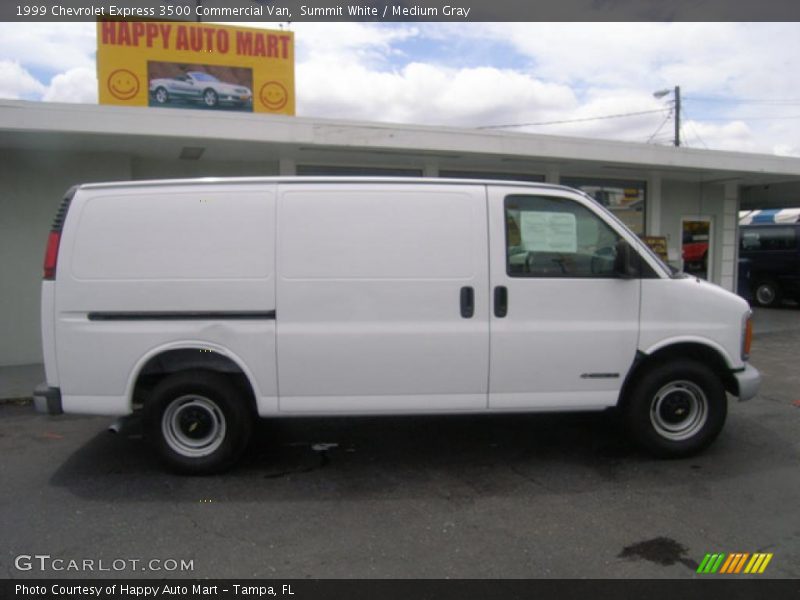 Summit White / Medium Gray 1999 Chevrolet Express 3500 Commercial Van