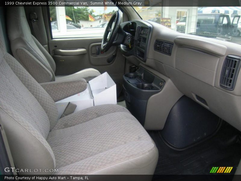 Summit White / Medium Gray 1999 Chevrolet Express 3500 Commercial Van