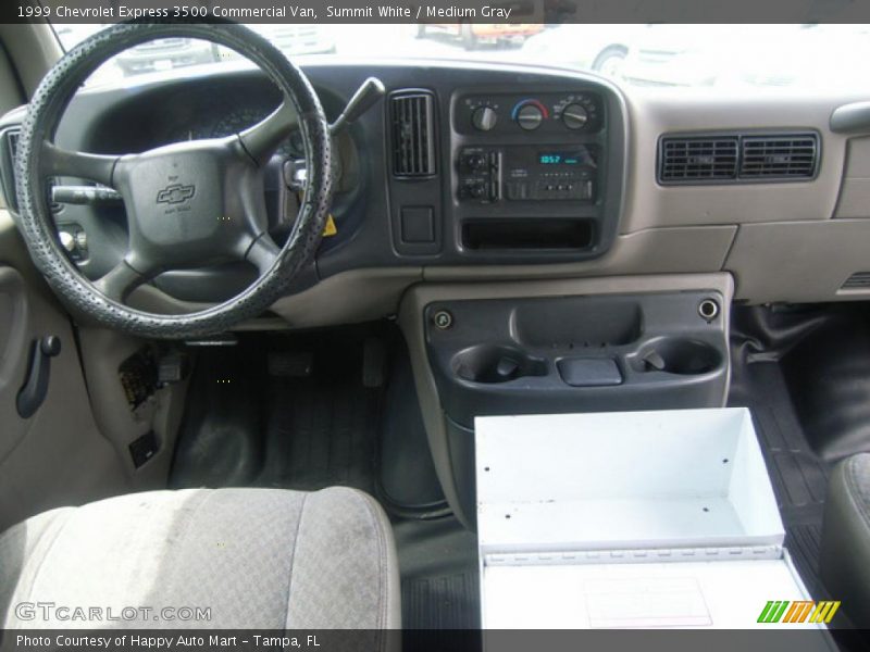Summit White / Medium Gray 1999 Chevrolet Express 3500 Commercial Van