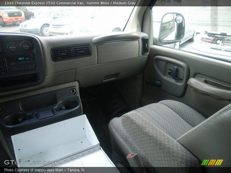 Summit White / Medium Gray 1999 Chevrolet Express 3500 Commercial Van