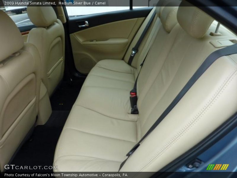  2009 Sonata Limited Camel Interior