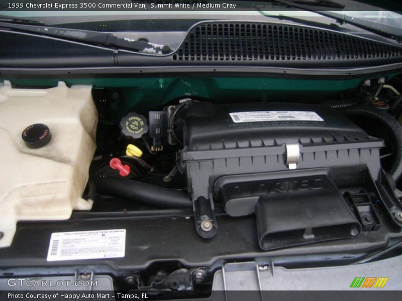 Summit White / Medium Gray 1999 Chevrolet Express 3500 Commercial Van