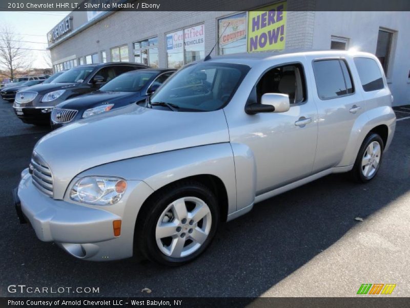 Silver Ice Metallic / Ebony 2010 Chevrolet HHR LT