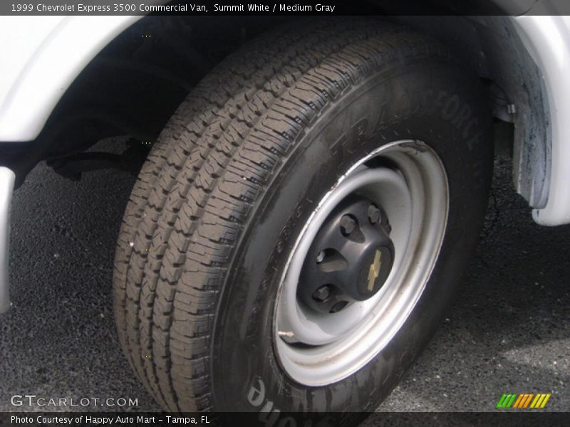 Summit White / Medium Gray 1999 Chevrolet Express 3500 Commercial Van