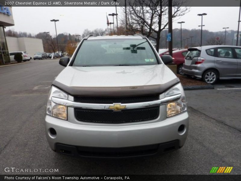 Silverstone Metallic / Dark Gray 2007 Chevrolet Equinox LS AWD