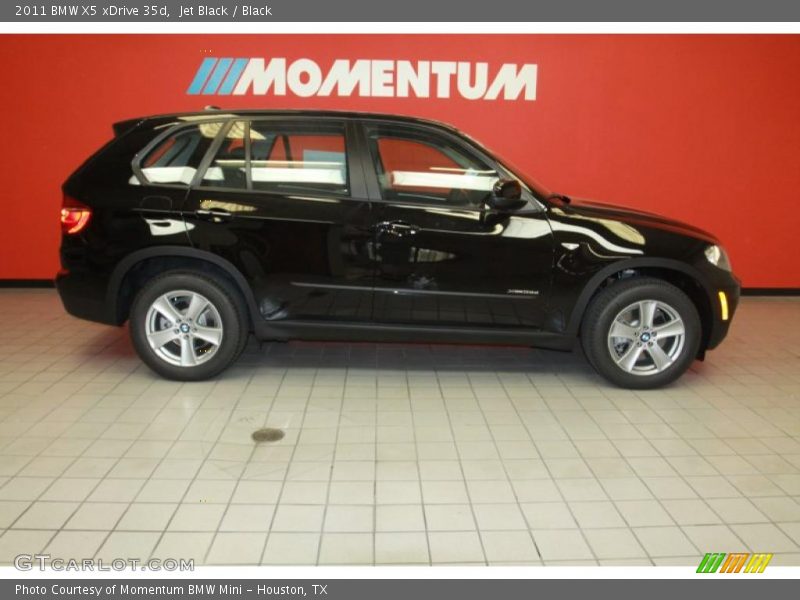 Jet Black / Black 2011 BMW X5 xDrive 35d