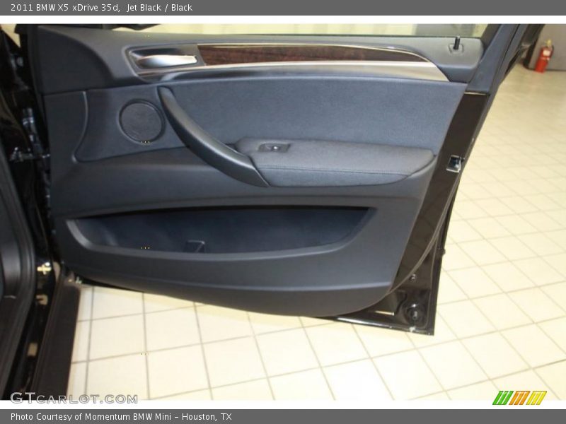 Jet Black / Black 2011 BMW X5 xDrive 35d