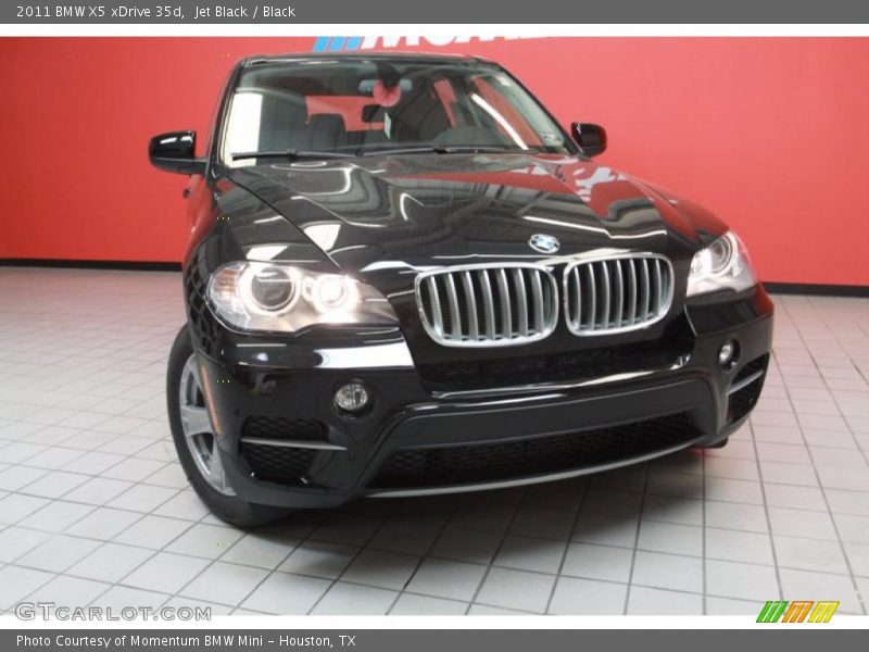 Jet Black / Black 2011 BMW X5 xDrive 35d