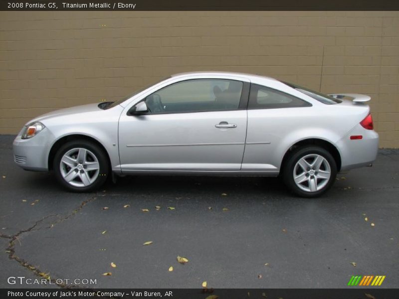 Titanium Metallic / Ebony 2008 Pontiac G5