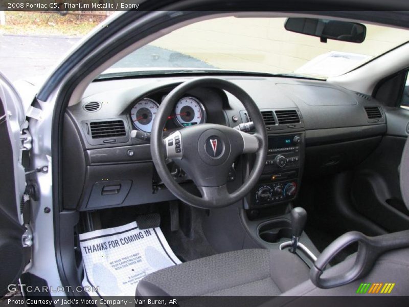 Titanium Metallic / Ebony 2008 Pontiac G5