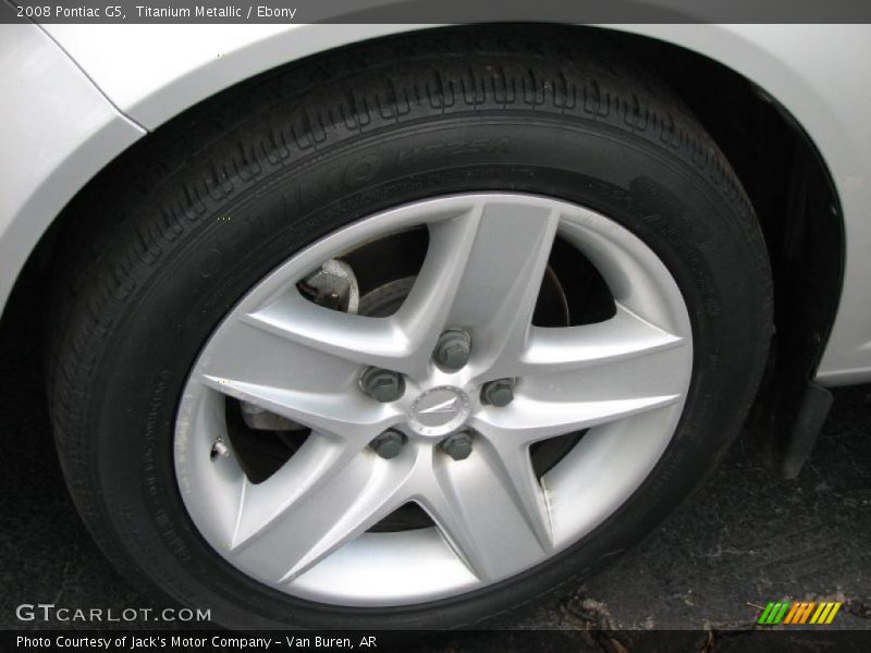 Titanium Metallic / Ebony 2008 Pontiac G5