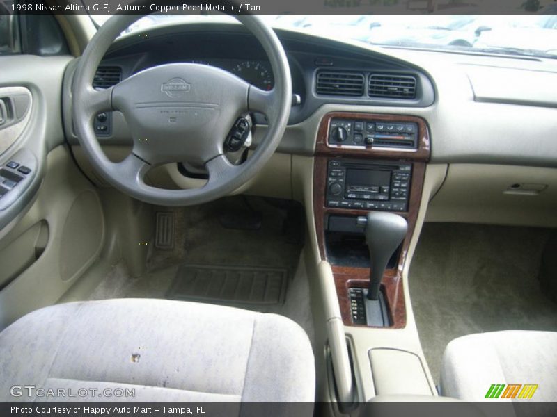 Autumn Copper Pearl Metallic / Tan 1998 Nissan Altima GLE