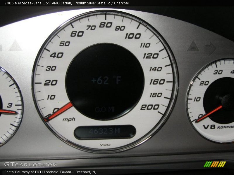 Iridium Silver Metallic / Charcoal 2006 Mercedes-Benz E 55 AMG Sedan