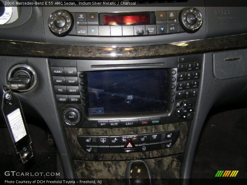Controls of 2006 E 55 AMG Sedan