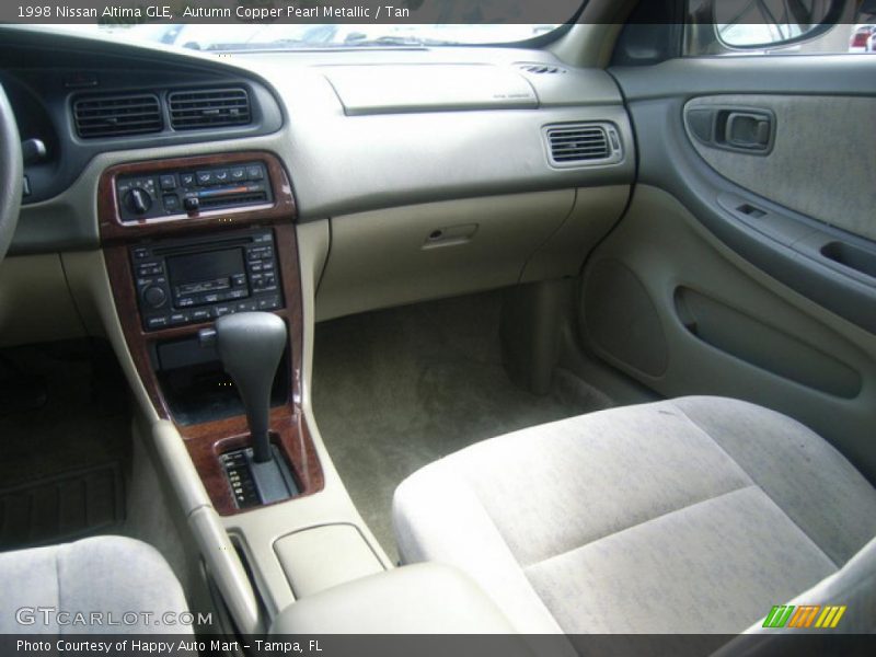 Autumn Copper Pearl Metallic / Tan 1998 Nissan Altima GLE