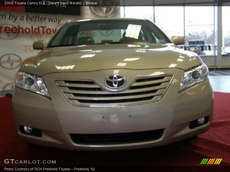 Desert Sand Metallic / Bisque 2009 Toyota Camry XLE