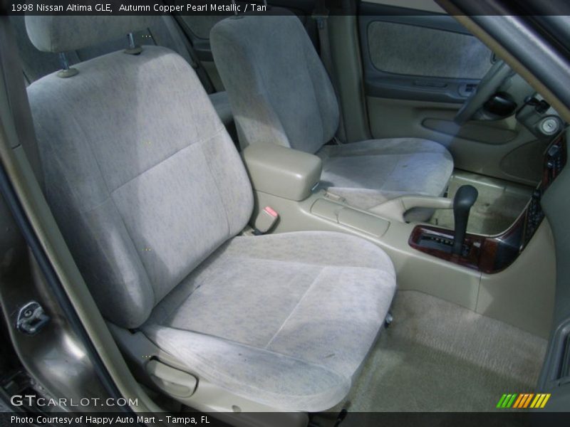 Autumn Copper Pearl Metallic / Tan 1998 Nissan Altima GLE