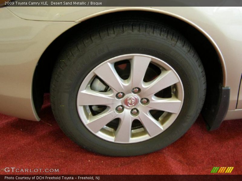 Desert Sand Metallic / Bisque 2009 Toyota Camry XLE