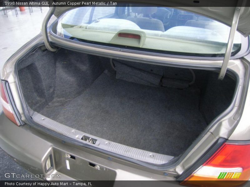 Autumn Copper Pearl Metallic / Tan 1998 Nissan Altima GLE