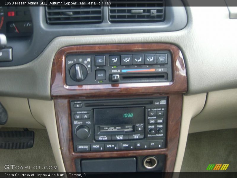 Autumn Copper Pearl Metallic / Tan 1998 Nissan Altima GLE