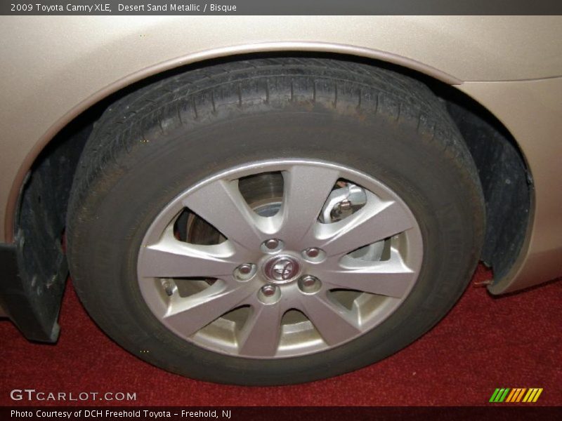 Desert Sand Metallic / Bisque 2009 Toyota Camry XLE