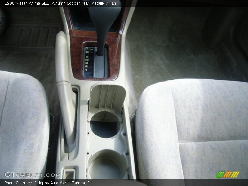 Autumn Copper Pearl Metallic / Tan 1998 Nissan Altima GLE