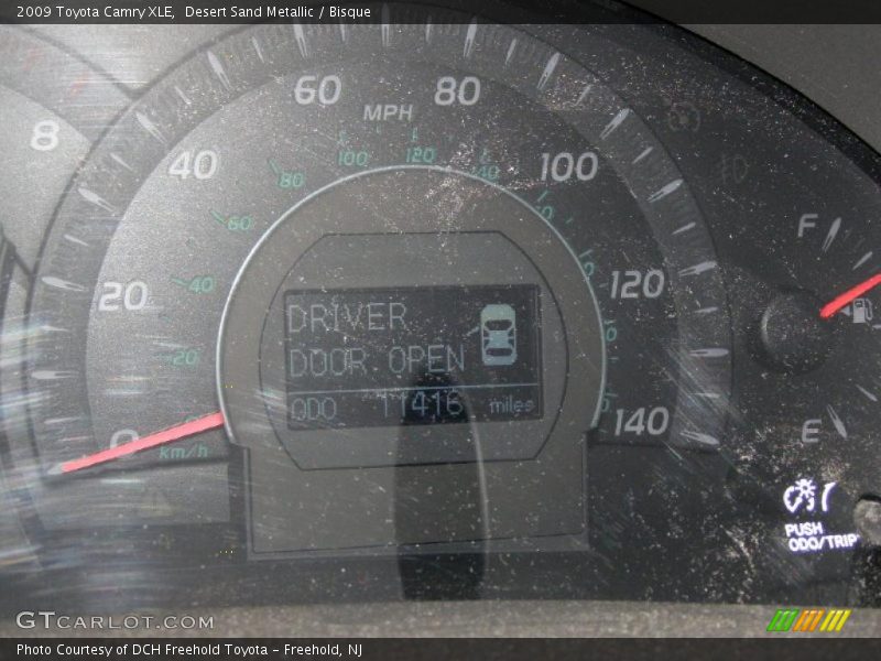 Desert Sand Metallic / Bisque 2009 Toyota Camry XLE