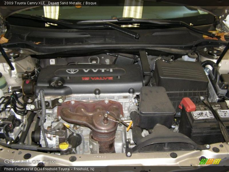 Desert Sand Metallic / Bisque 2009 Toyota Camry XLE