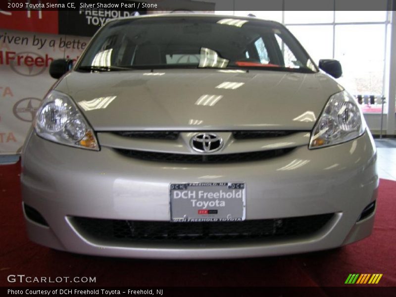 Silver Shadow Pearl / Stone 2009 Toyota Sienna CE