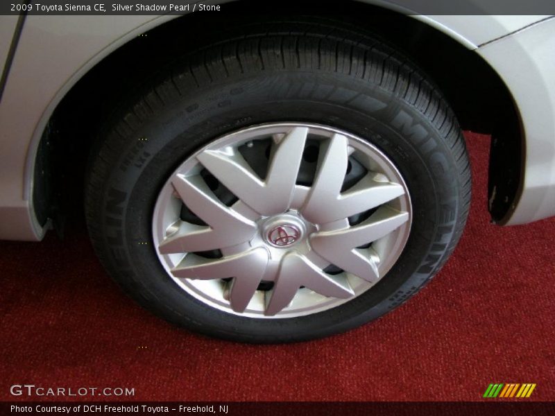 Silver Shadow Pearl / Stone 2009 Toyota Sienna CE