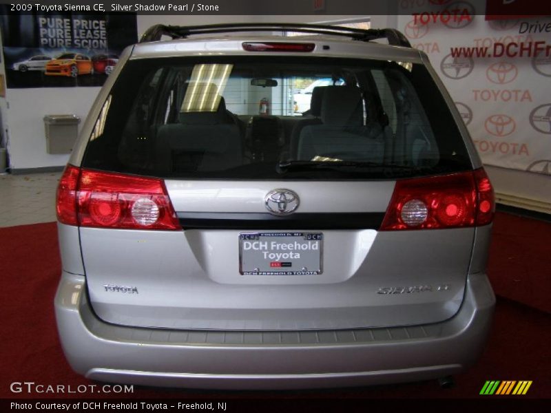 Silver Shadow Pearl / Stone 2009 Toyota Sienna CE