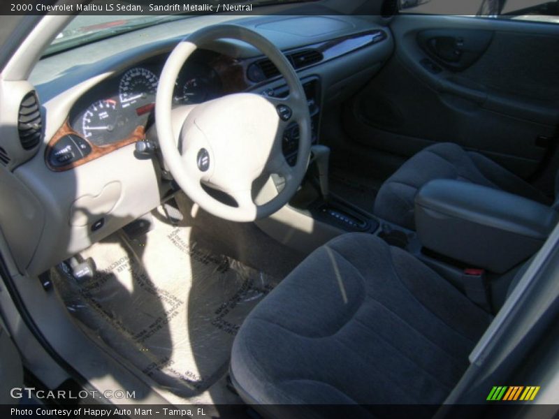 Sandrift Metallic / Neutral 2000 Chevrolet Malibu LS Sedan
