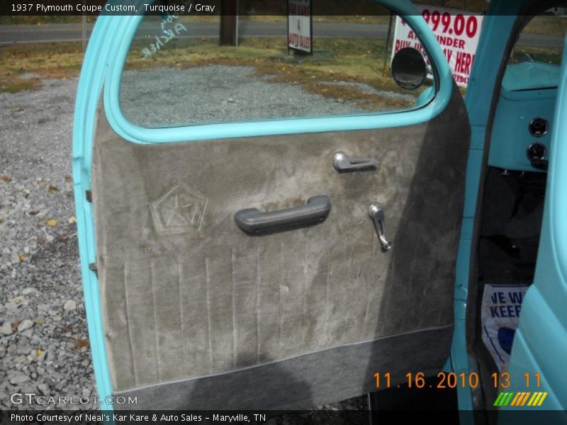 Door Panel of 1937 Coupe Custom