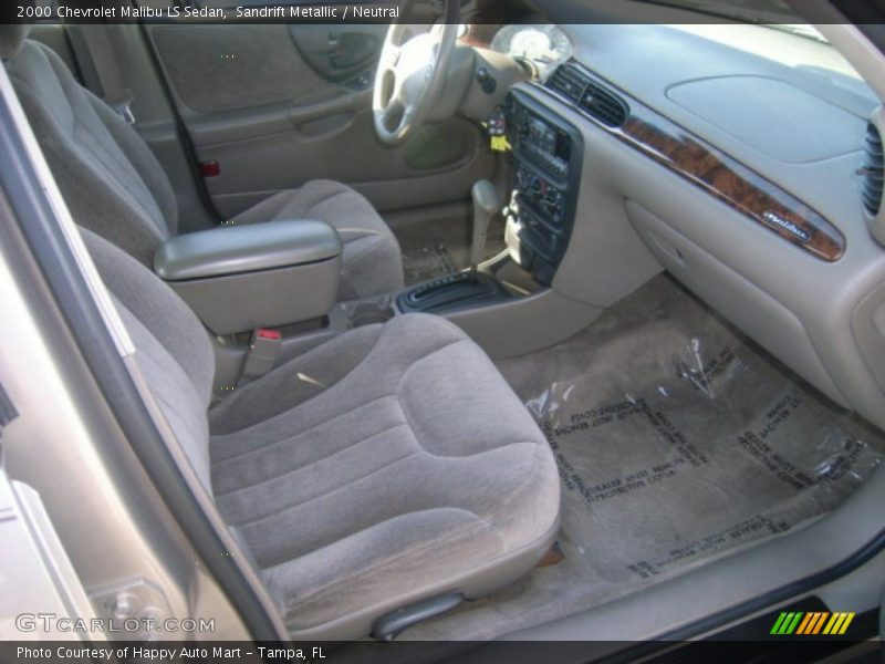 Sandrift Metallic / Neutral 2000 Chevrolet Malibu LS Sedan