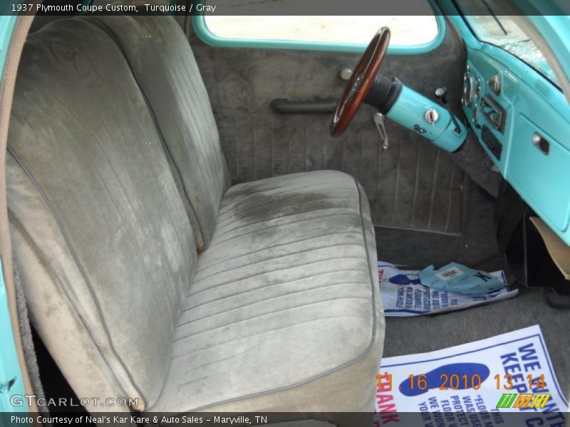  1937 Coupe Custom Gray Interior