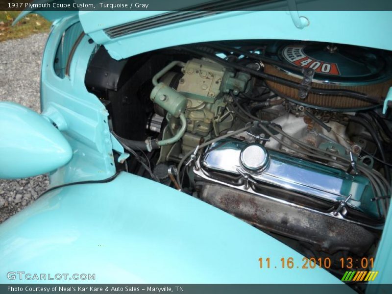  1937 Coupe Custom Engine - 400 cid V8