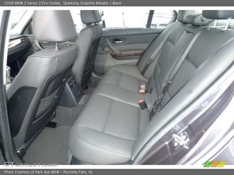  2008 3 Series 335xi Sedan Black Interior