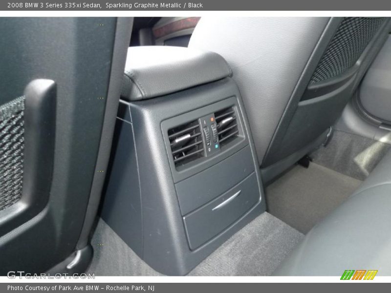 Sparkling Graphite Metallic / Black 2008 BMW 3 Series 335xi Sedan