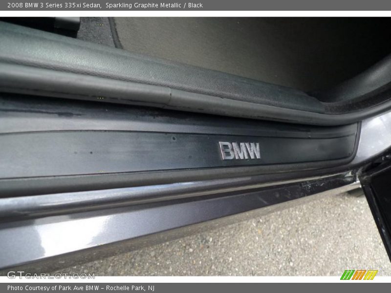 Sparkling Graphite Metallic / Black 2008 BMW 3 Series 335xi Sedan