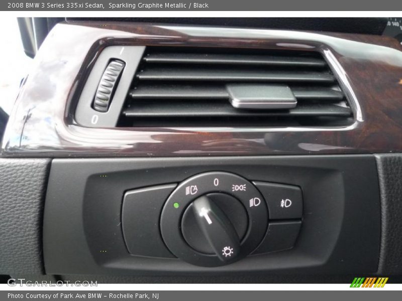Sparkling Graphite Metallic / Black 2008 BMW 3 Series 335xi Sedan